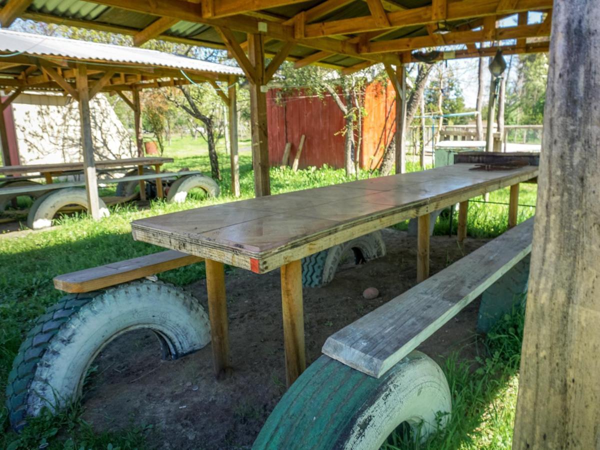 Coyunche Cabanas Y Camping Laja & San Rosendo ภายนอก รูปภาพ