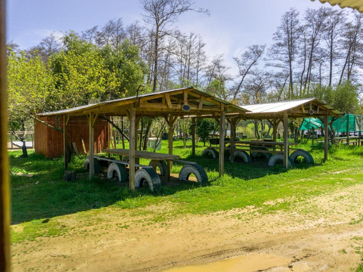 Coyunche Cabanas Y Camping Laja & San Rosendo ภายนอก รูปภาพ